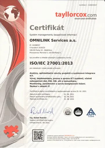 ISO/IEC 27001:2013